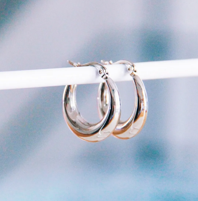 RVS druppel 'klein' – glans/goud