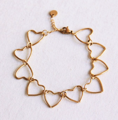 Harten kettingarmband