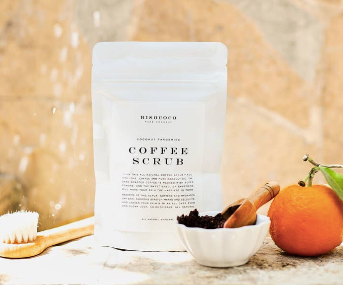 COCONUT TANGERINE COFFEE SCRUB | Lichaam en huid | Natuurlijk | 100G